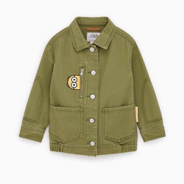 Áo khoác rêu ZARA size 5-14y