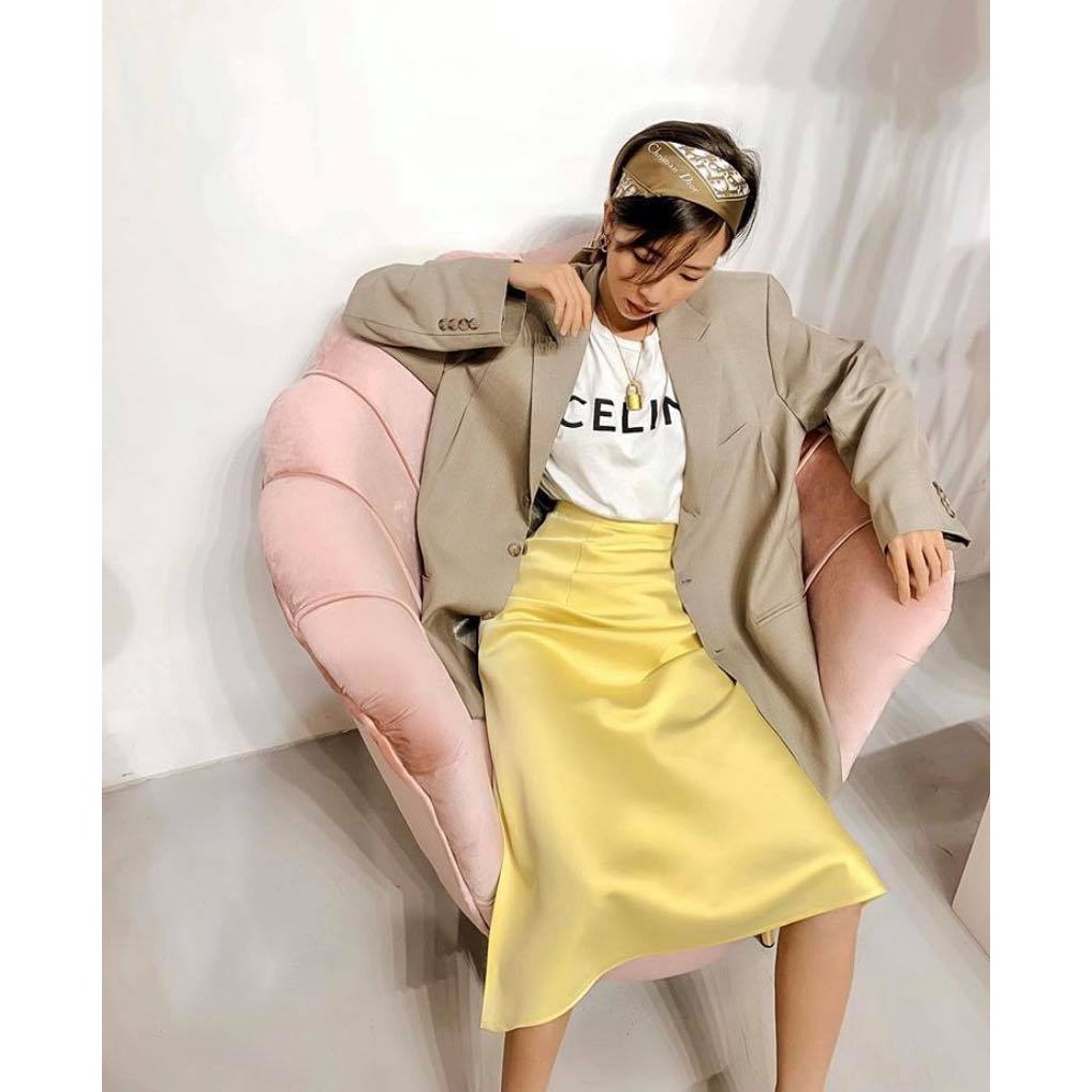 [Mã FADIRECT20 giảm 20K đơn 150K] ONONMADE | Chân váy lụa trơn - Ivy Silk Skirt | BigBuy360 - bigbuy360.vn