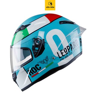 Nón bảo hiểm full face ROC 2 kính R03 Leopard size M L XL