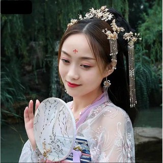 Set trâm cài tóc cổ trang - Trâm cài tóc trung hoa - Trâm cài tóc cưới