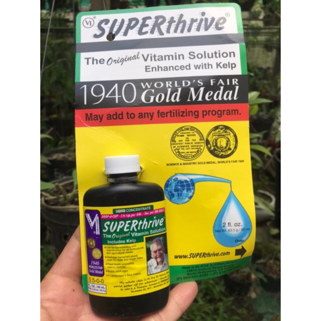 Superthrive chai 60ml USA (kích thích tăng trưởng)