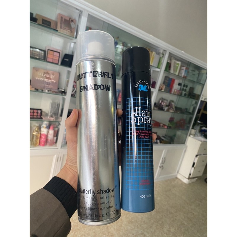 Keo xịt tóc Jacqualine hair spray 400ml (cứng)