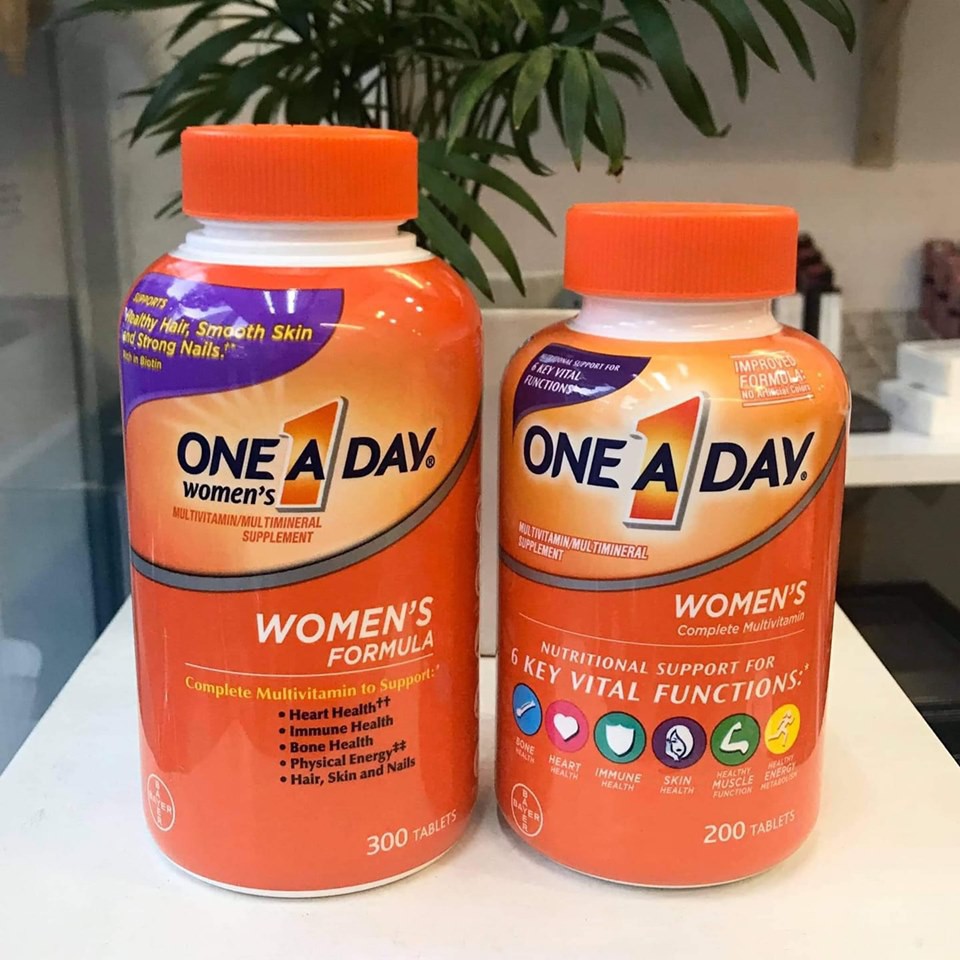 Viên Uống One A Day Multivitamin tổng hợp cho nam/nữ