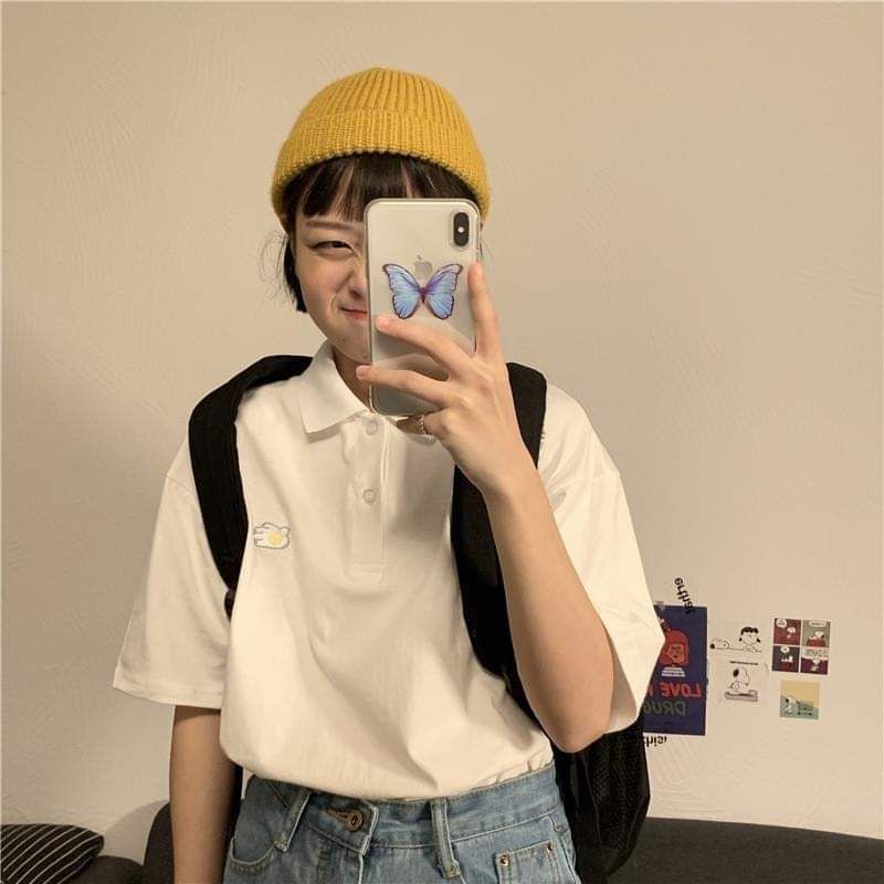 Áo polo ngắn tay ulzzang