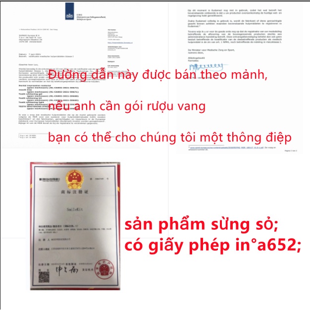 Nhãn Dán Làm Trắng Răng 3D Tiện Dụng