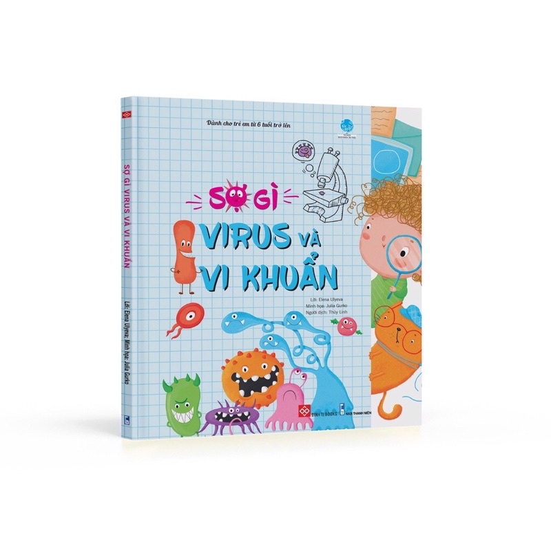 sách -sợ gì virus và vi khuẩn