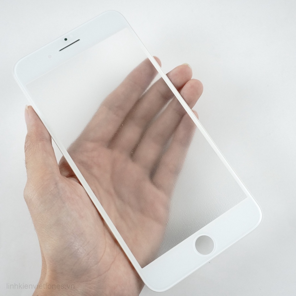 Mặt kính Liền Ron Ép Kính iP8 Plus (Trắng/ Đen)