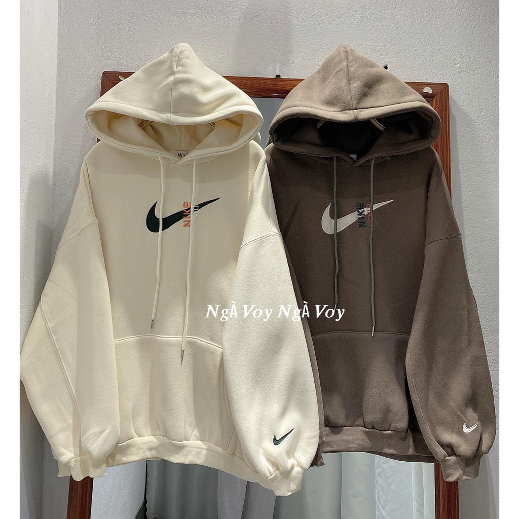 ÁO HOODIE LOGO NK LỚN SIÊU HOT MÙA ĐÔNG 2021