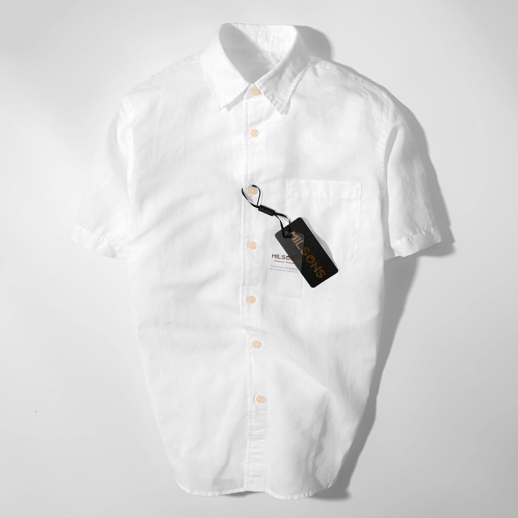 Áo Somi Vải Linen - Trắng