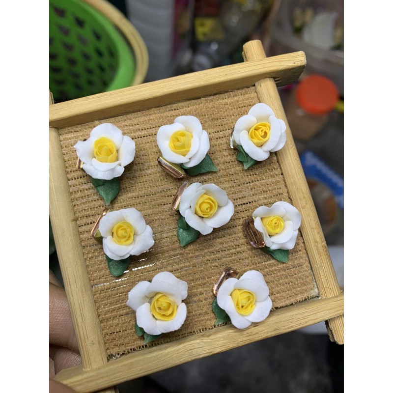 hoa bột nail- hoa hướng dương - hoa thanh lý giá rẻ