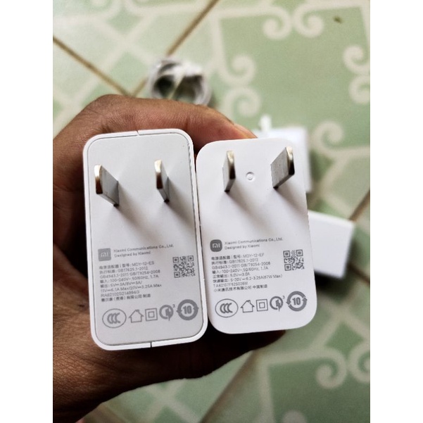 Bộ combo sạc cáp nhanh chính hãng Xiaomi 33w  và 67w