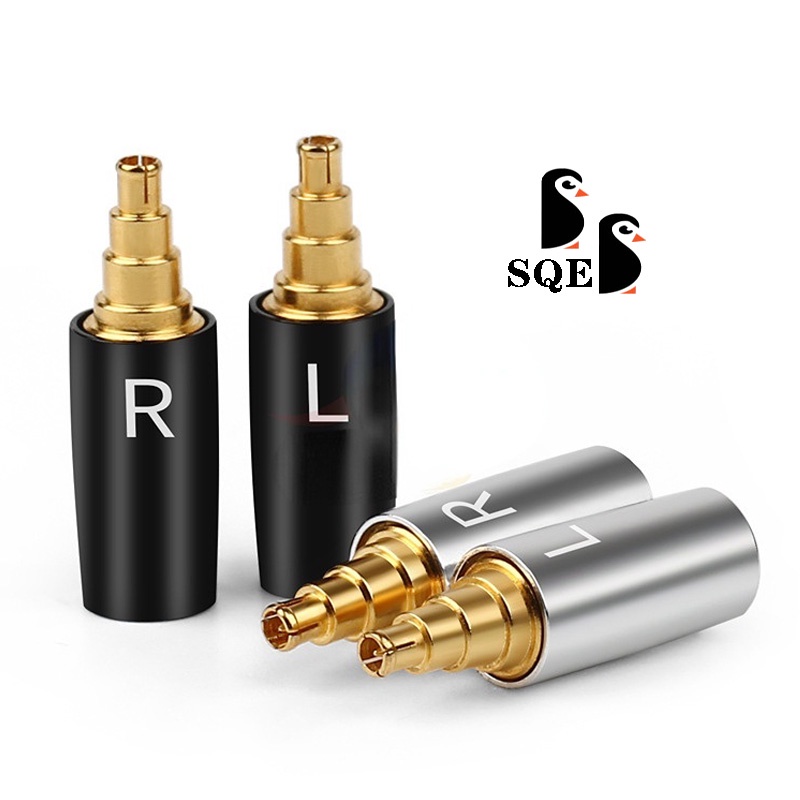 Phù Hợp Đầu Nối Dây Cáp Tai Nghe Bằng Đồng Co Giãn Mạ Vàng Cho Sennheiser IE40PRO IE40