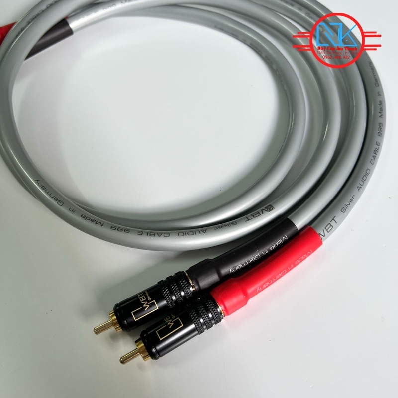 Dây AV WBT 999 GERMANY Lõi mạ bạc