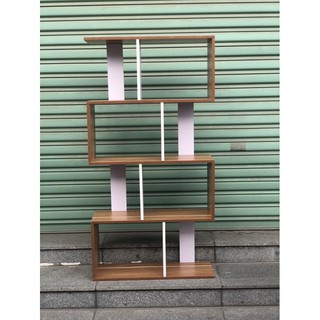 💘KỆ SÁCH GỖ ZICZAC 4 TẦNG TIỆN LỢI