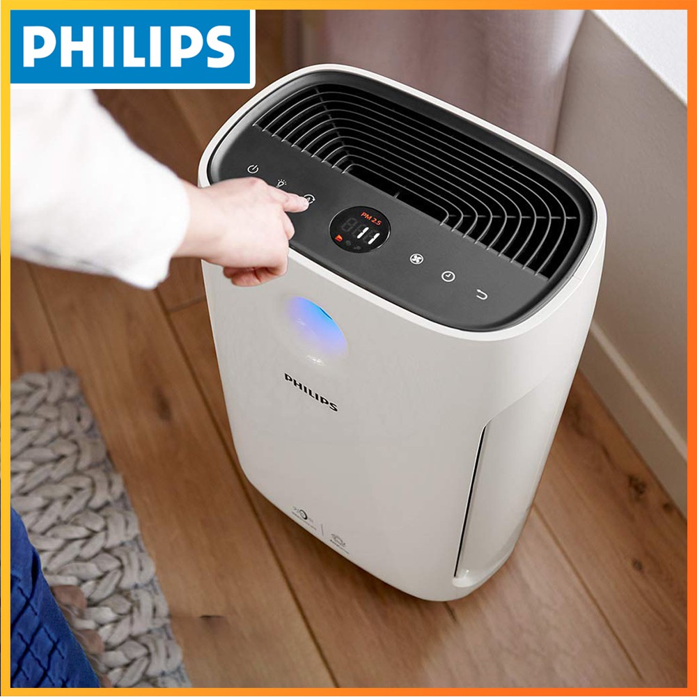 Máy lọc không khí khử mùi khử độc, kháng khuẩn dùng trong gia đình Philips AC2886 Công suất 56W - Bảo hành 24 tháng