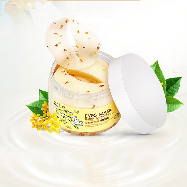 Hộp 80 Miếng Mặt Nạ Thâm Mắt Laikou Eyes Mask Golden Osmanthus