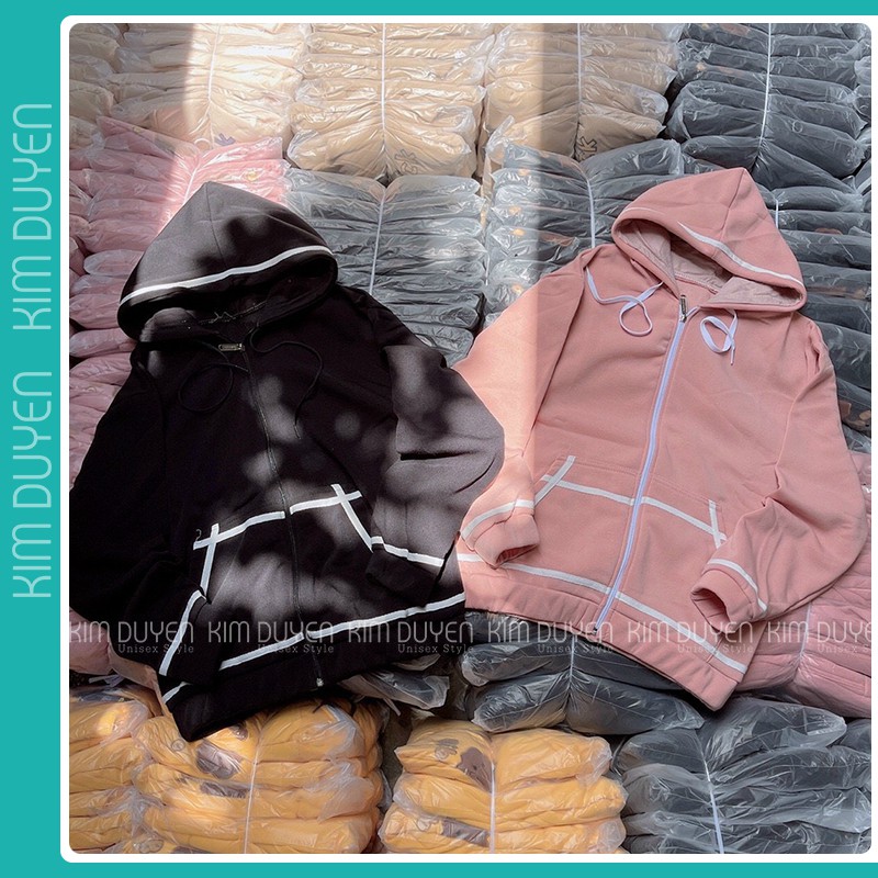 Áo Khoác Rốt Viền  [VIDEO + ẢNH THẬT]. Chất nỉ ngoại dày đẹp mịn ko xù,. Form Unisex | BigBuy360 - bigbuy360.vn