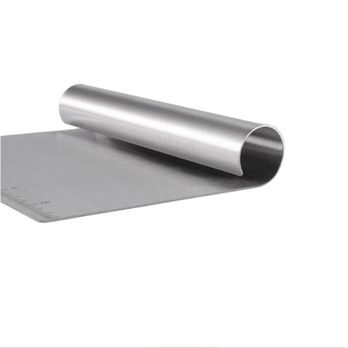 Dao cắt bột có khắc kích thước inox - Dụng cụ làm bánh CVV.