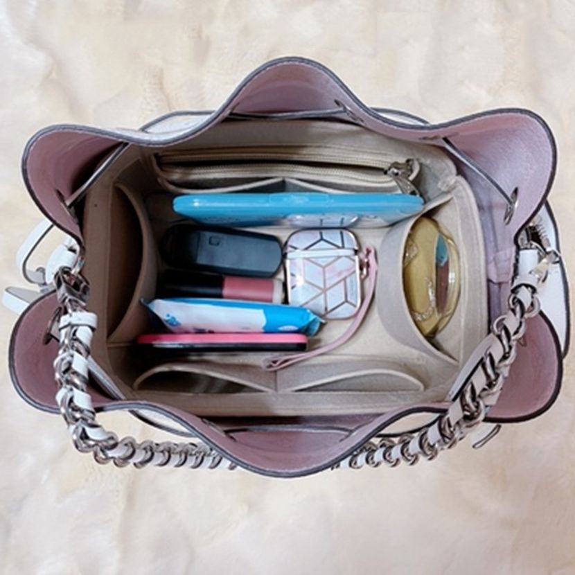 Evertoner Túi Đựng Mỹ Phẩm / Đồ Trang Điểm Bằng Vải Nỉ Cho Mẹ Bỉm Sữa