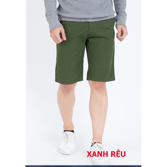 Quần Short Nam Cotton Slimfit Vĩnh Tiến Nhiều Màu