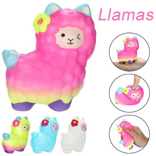 Đồ chơi Squishy Llamas dễ thương làm quà tặng cho bé squishy