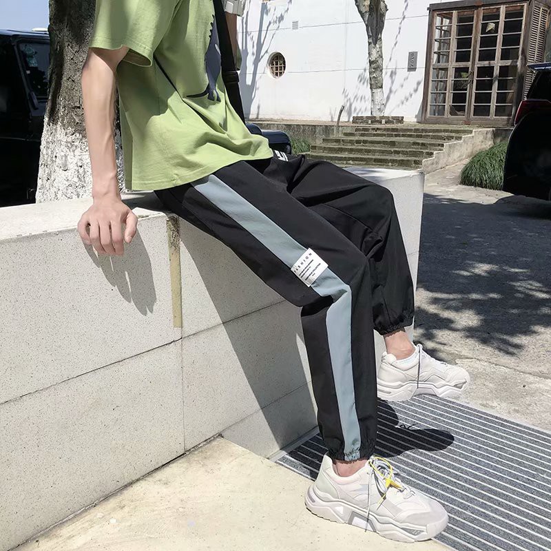 Quần dài thể thao phong cách Hàn Quốc dành cho nam 3 màu (M-3XL) tùy chọn