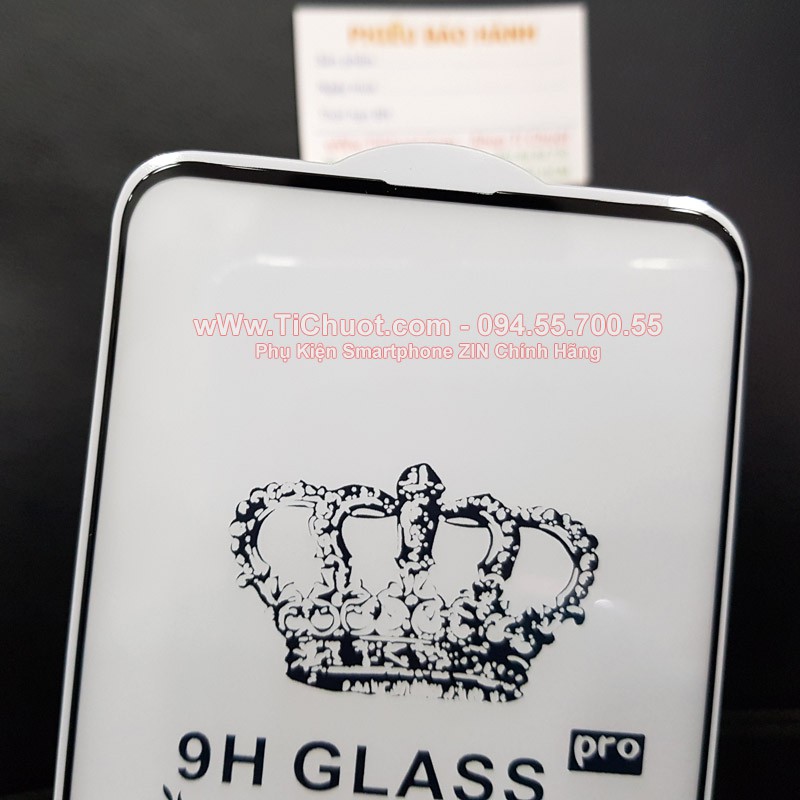 Kính cường lực Huawei Y9 Prime 2019 FULL Màn, FULL KEO Silicon (tặng gói dầu)