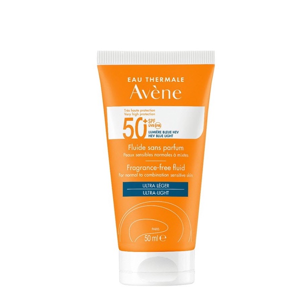 Kem chống nắng Avene Very High Protection Fluid - Cleanance SPF50+ 50ml Date Mới