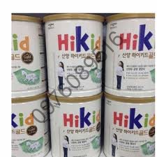 Sữa Hikid Hàn Quốc tăng chiều cao vị Vani 600g sữa Premium 700g