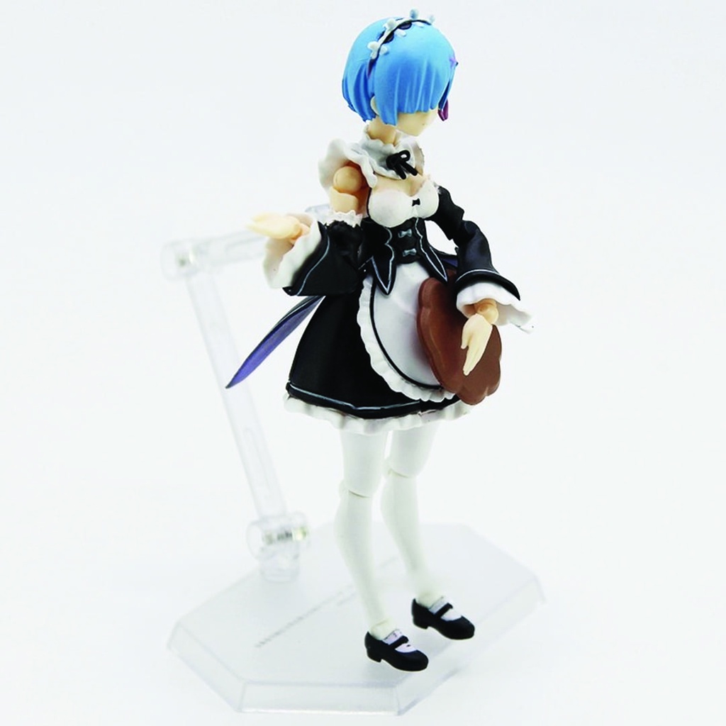 Mô hình Re Zero Rem 18cm figma #346 (ReRun) Max Factory Mô hình có khớp Nhựa PVC CHÍNH HÃNG NHẬT RZFM01