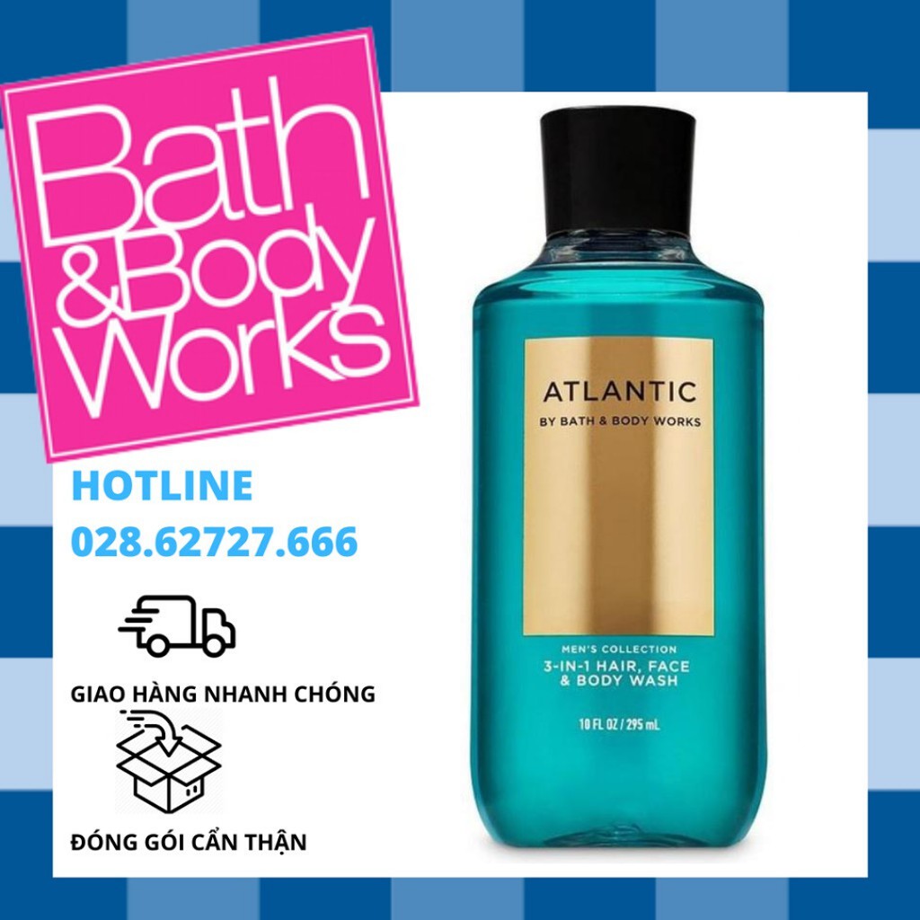 Sữa Tắm Nam Bath and Body Works For Men - Atlantic