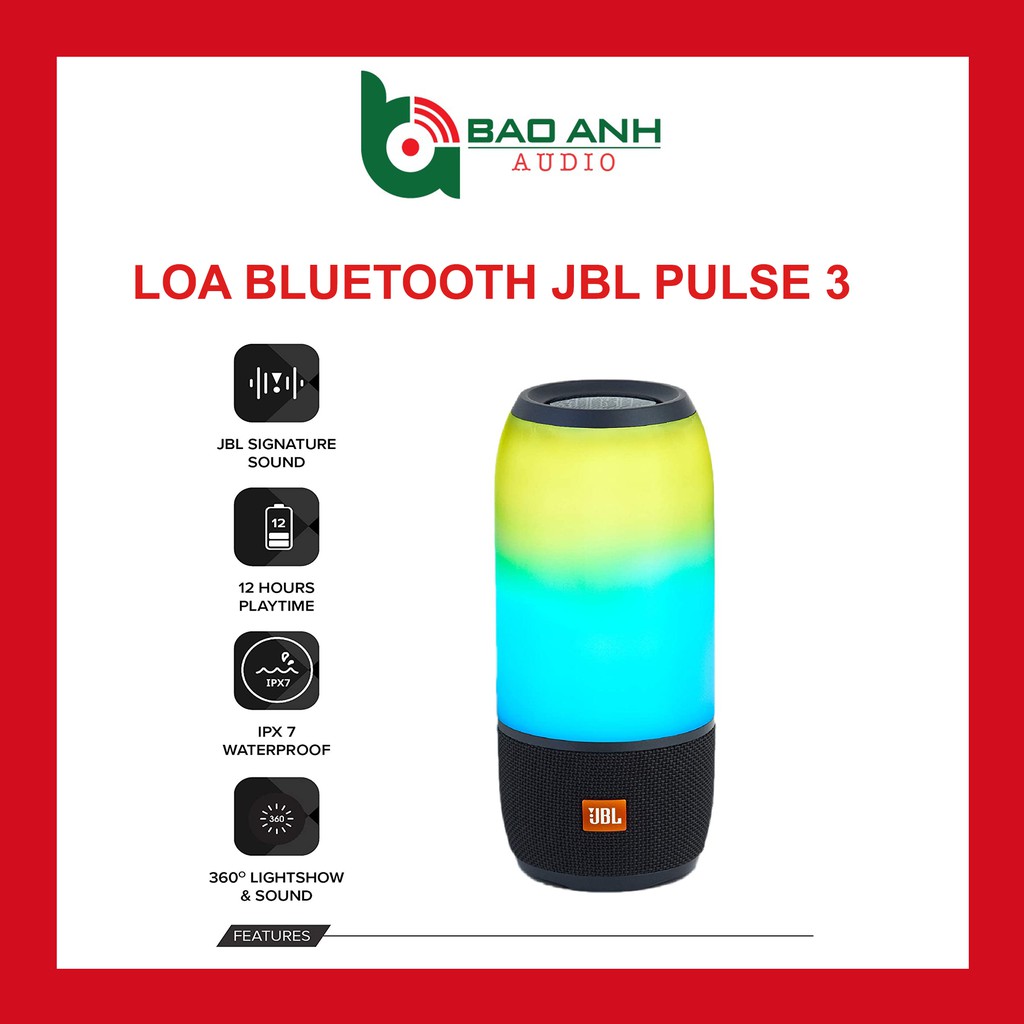Loa bluetooth JBL Pulse 3 chính hãng