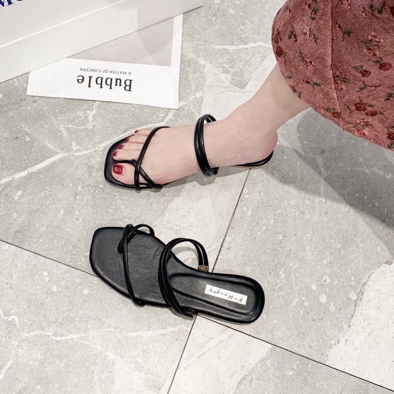 Sandal bệt xỏ ngón  đi được 2 kiểu