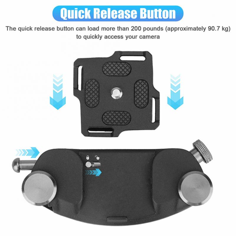 Kẹp Giữ Máy Ảnh Bằng Kim Loại Bền Và Tiện Lợi Dành Cho Gopro 10 9 SLR