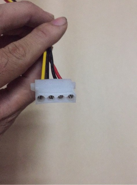 Cable sata to 4 pin ide