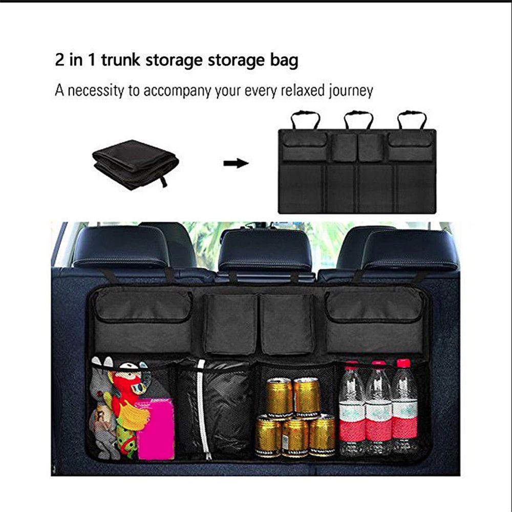 Túi Lưới Đựng Đồ Đa Năng Gắn Ghế Ngồi Xe Hơi Tiện Dụng