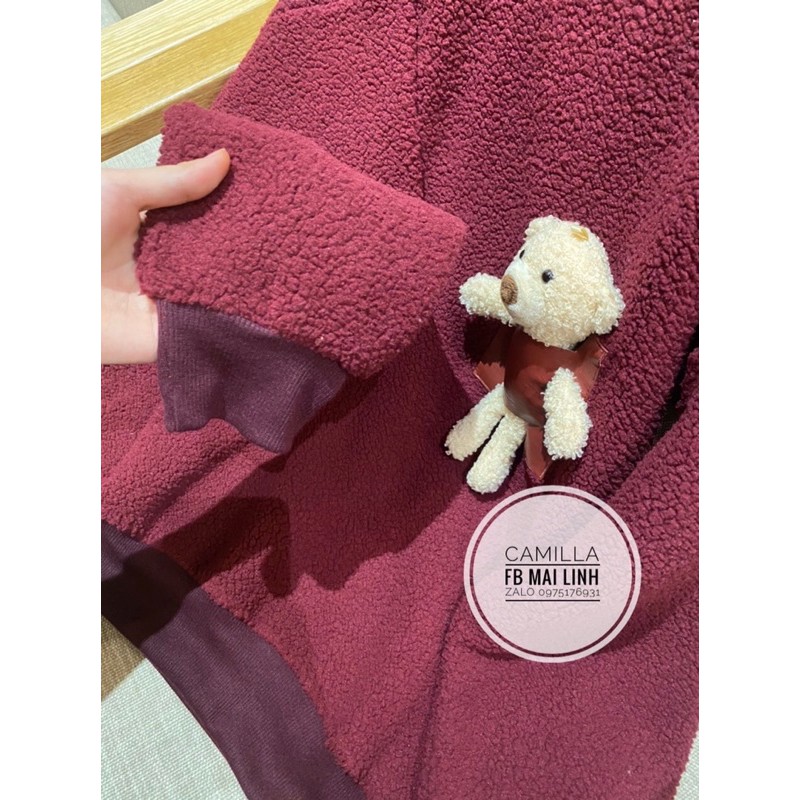 ⚡BÁN SỈ⚡️Áo nỉ bông tặng kèm cún trang trí