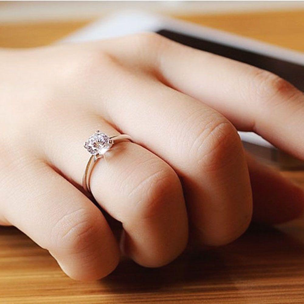 1 Cặp Nhẫn Hở BERNARDO Có Thể Điều Chỉnh Kích Cỡ|Trang Sức Đôi Mạ Màu Trang Sức Cho Cặp Đôi