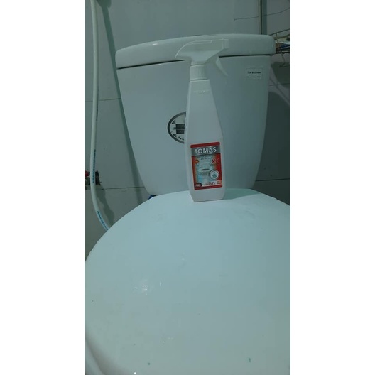 SIÊU TẨY TOILET TOMAS DẠNG XỊT SIÊU SẠCH, TIẾT KIỆM - CHAI 720G