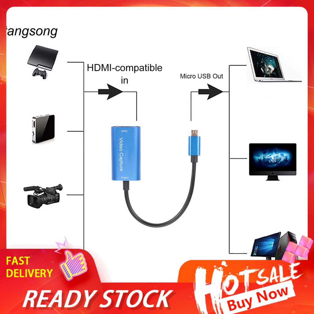 Bộ Chuyển Đổi Video Hdmi Sang Micro Usb 4k Mini Chuyên Dụng