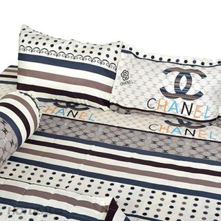 Bộ chăn ra 5 món cao cấp chanel