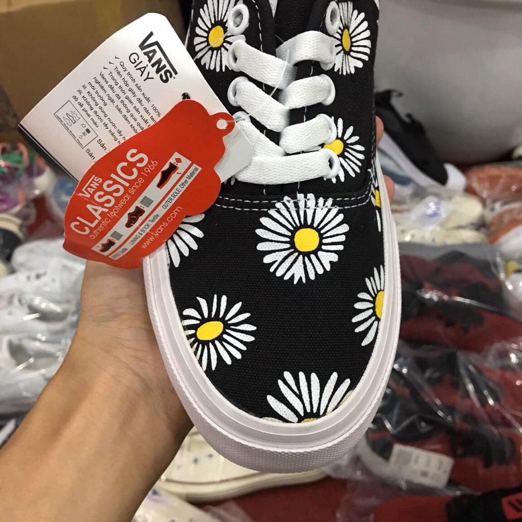 Giày Vans hoa cúc