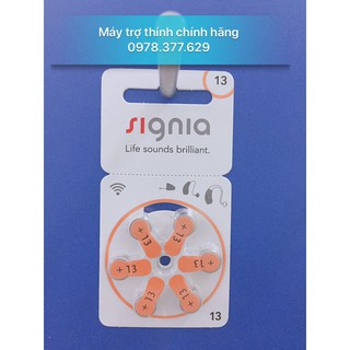 Pin máy trợ thính Signia số 13