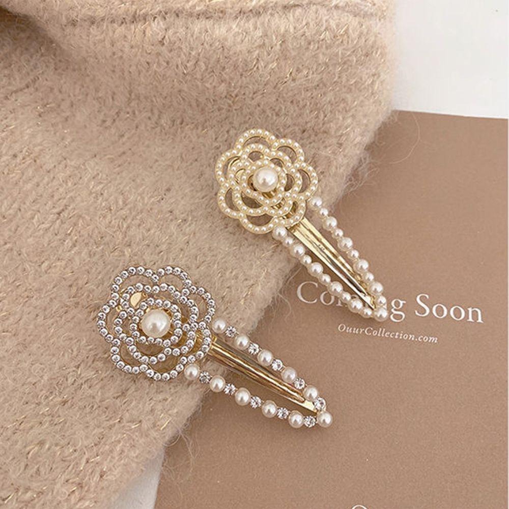 Kẹp tóc hỗ trợ rửa mặt Rửa Mặt / Trang Điểm Phong Cách Vintage Ngọt Ngào Cho Nữ|Kẹp tóc hỗ trợ rửa mặt Phong Cách Hàn Quốc Xinh Xắn Cho Nữ