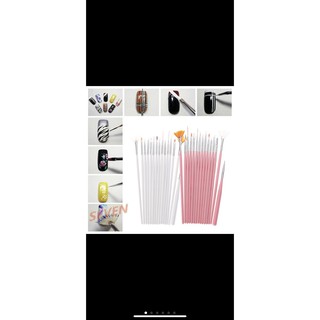 Bộ cọ vẽ nail 15 cây