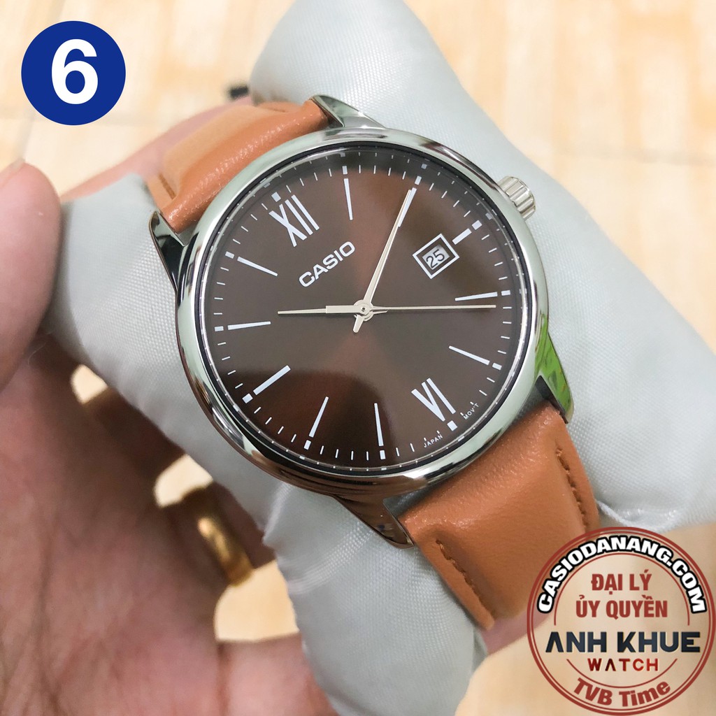 Đồng hồ nam dây da Casio Standard chính hãng Anh Khuê MTP-V002 Series | BigBuy360 - bigbuy360.vn