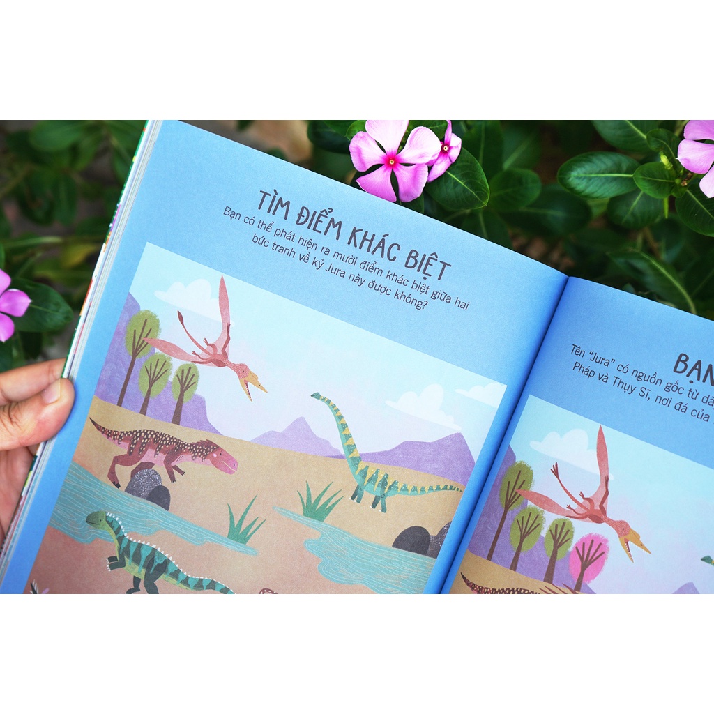 SÁCH - 60++ trò chơi rèn luyện IQ: Thế giới khủng long