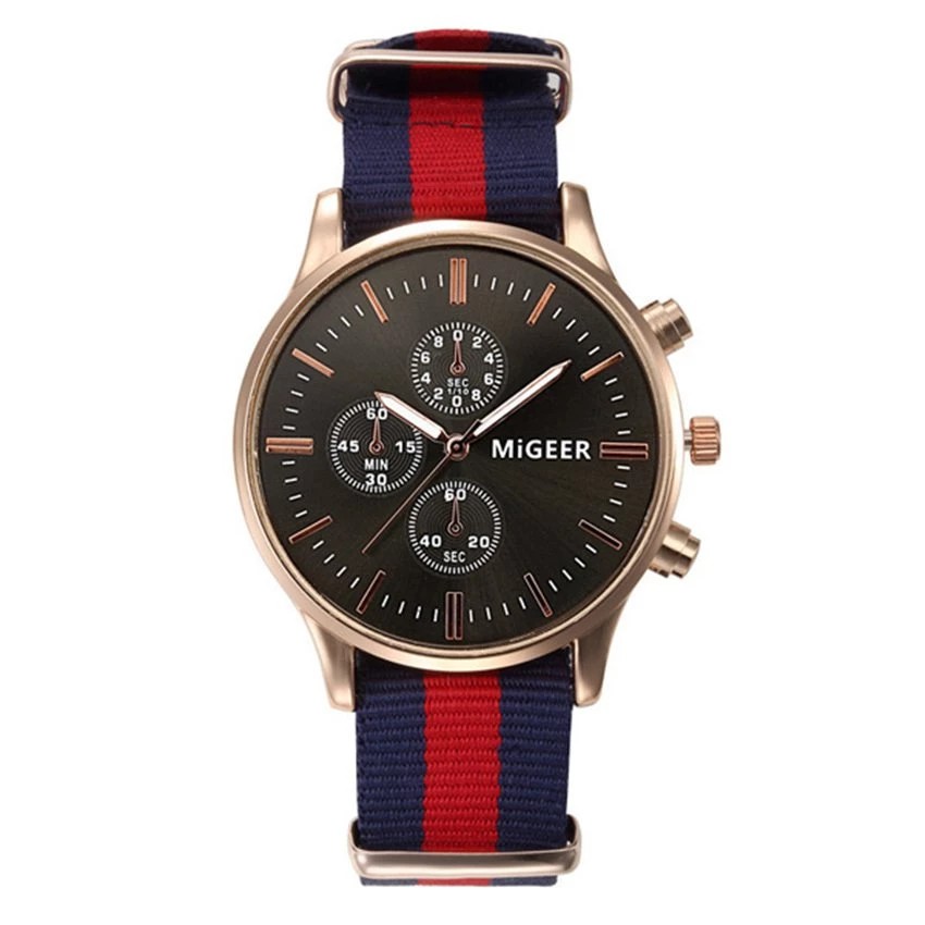 Đồng hồ nam dây vải MiGeer MG002 | BigBuy360 - bigbuy360.vn