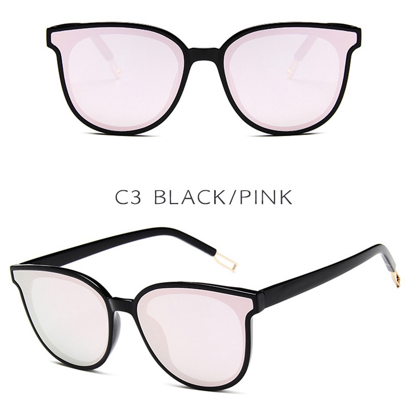 Kính mát mắt mèo màu sắc phong cách retro Hàn Quốc thời trang unisex