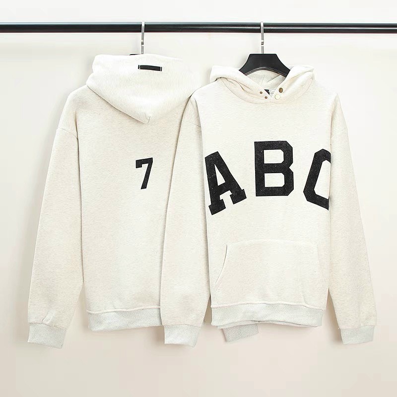 (HCM) ÁO KHOÁC NỈ HODDIES TRÙM ĐẦU - LOGO ABC CỰC HOT , THỜI TRANG UNISEX DÀNH CHO NAM NỮ  HOT NHÂT